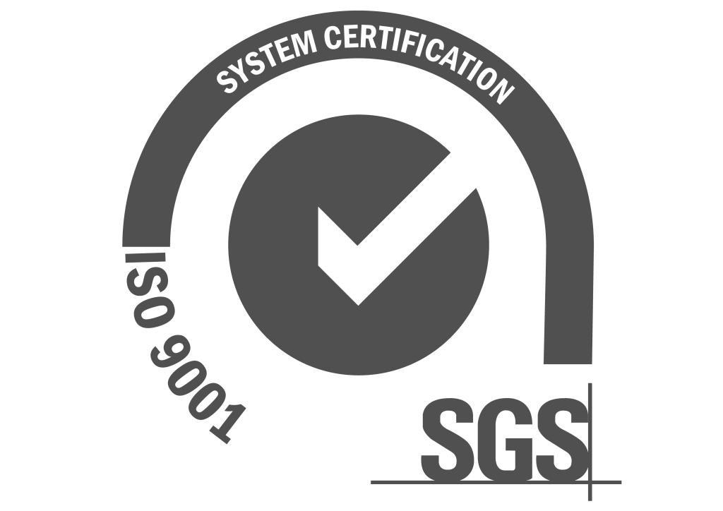 sgs iso 9001 grey